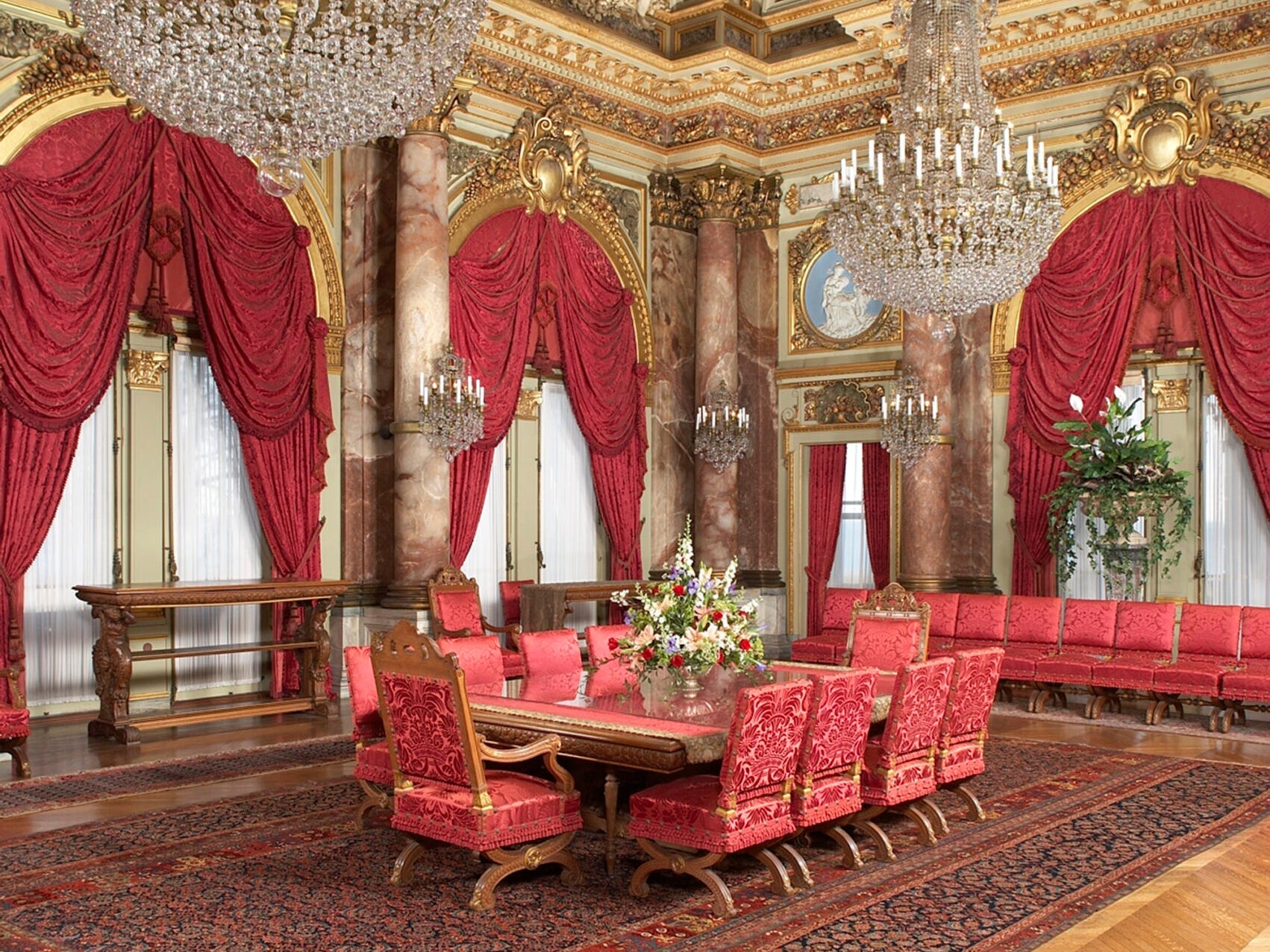 The Dining Room at the Breakers.