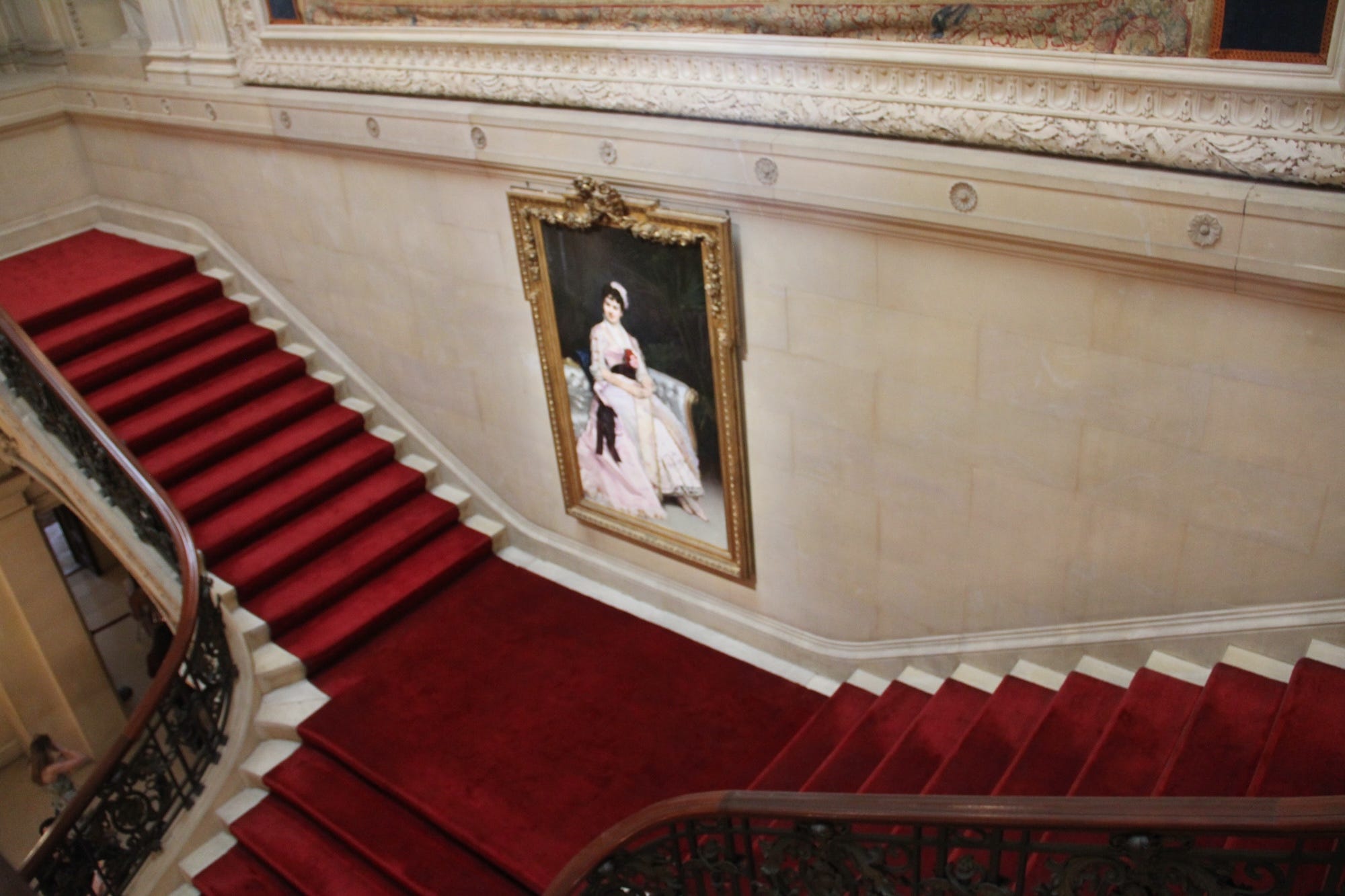 The Grand Staircase at The Breakers.