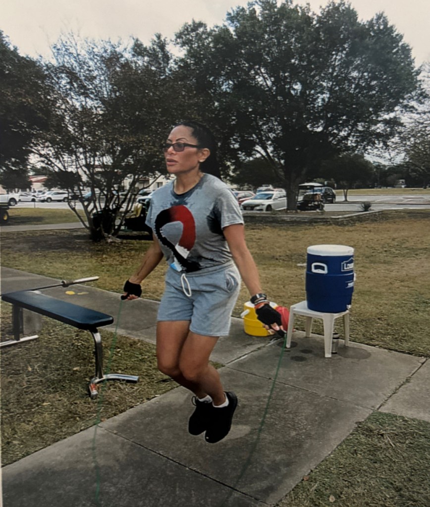 A photo of Jen Shah in prison