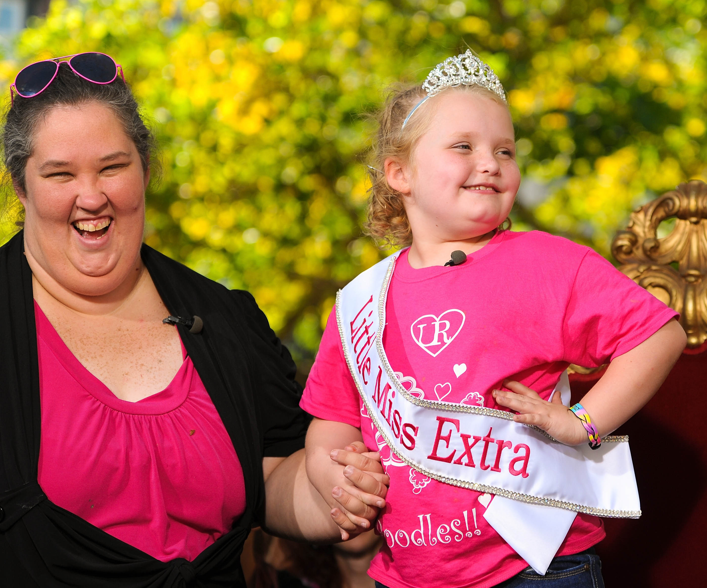 Alana Honey Boo Boo Thompson and Mama June Shannon in a throwback photo. 