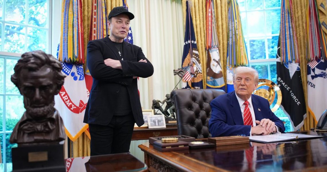 Trump says Musk is ‘not really leaving,’ fueling legal challenge over his role at DOGE