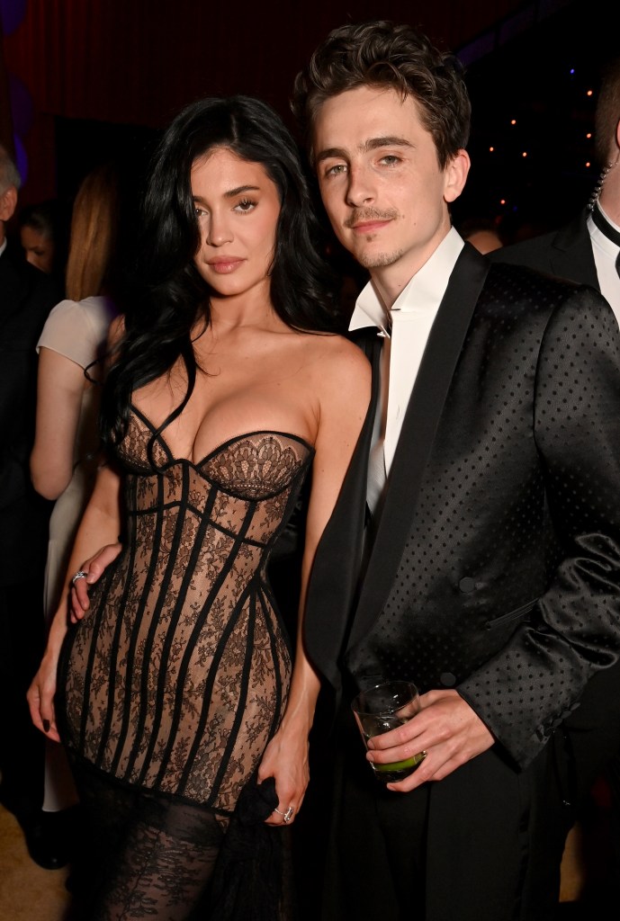 Timothée Chalamet and Kylie Jenner