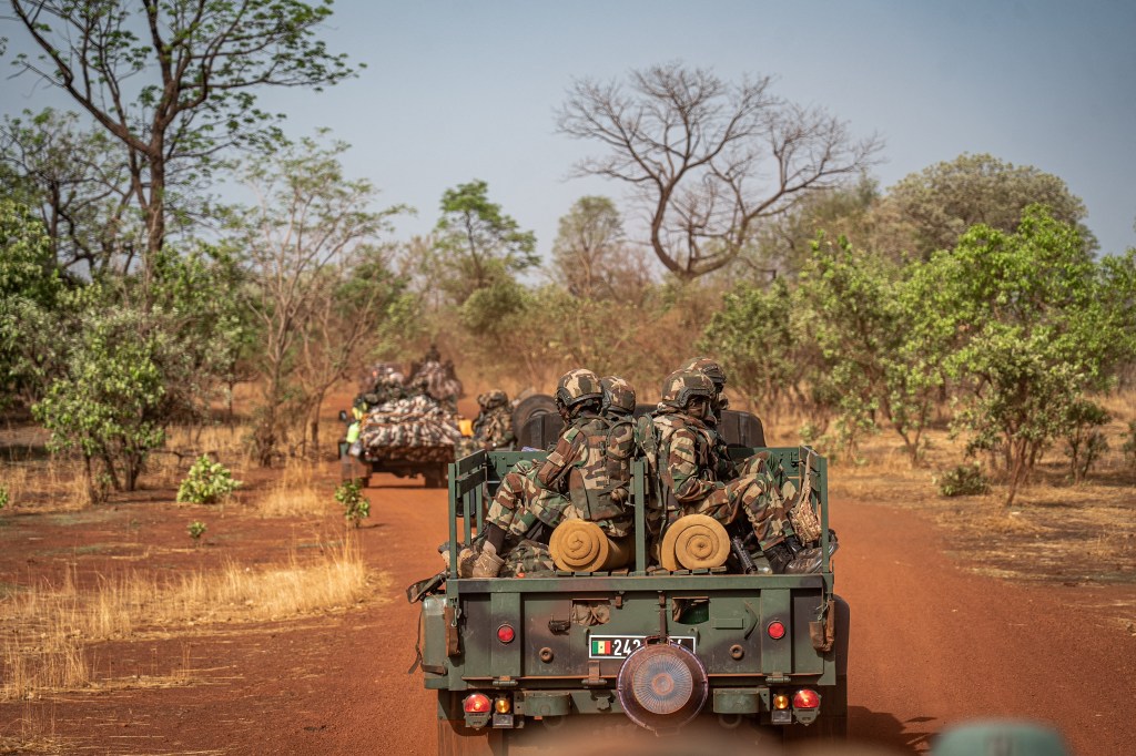 Senegalese soldiers