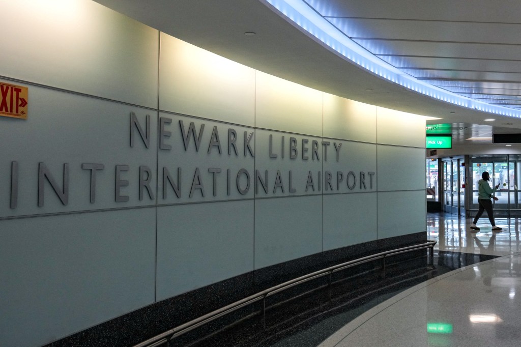 Newark Liberty International Airport.