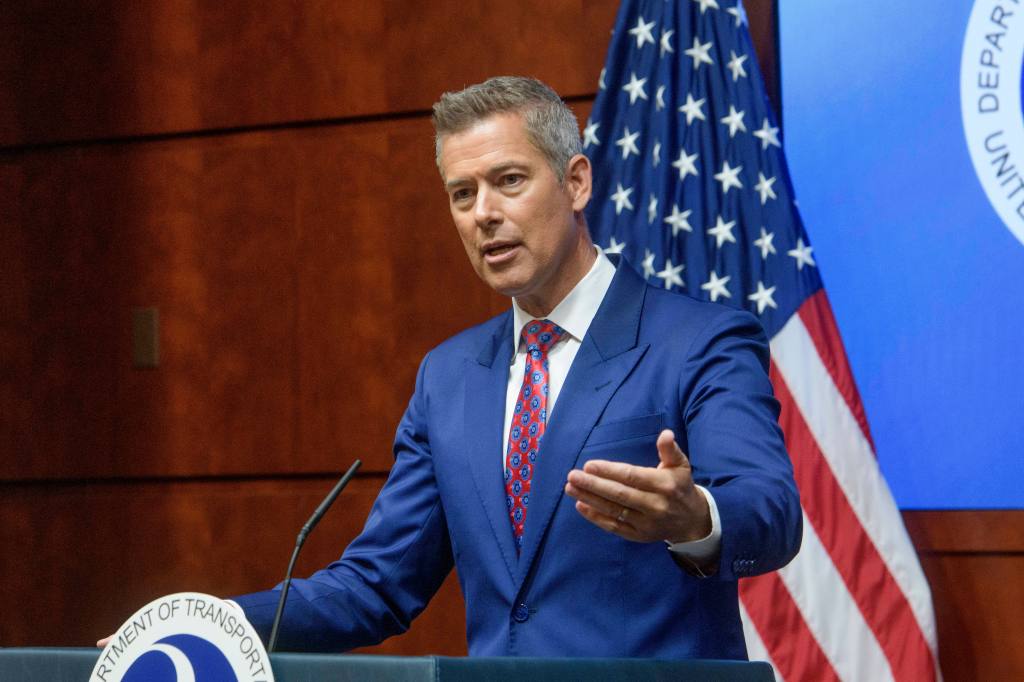 US Transportation Secretary Sean Duffy.