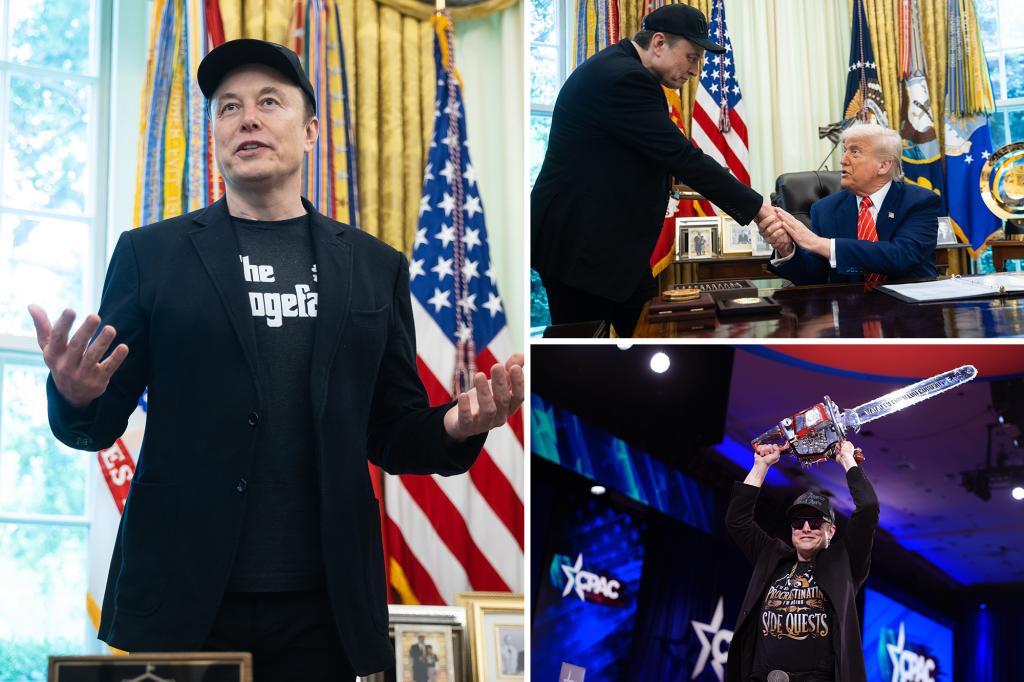 Elon Musk says ‘my time had to end’ as he leaves Trump admin — but he’s not going far