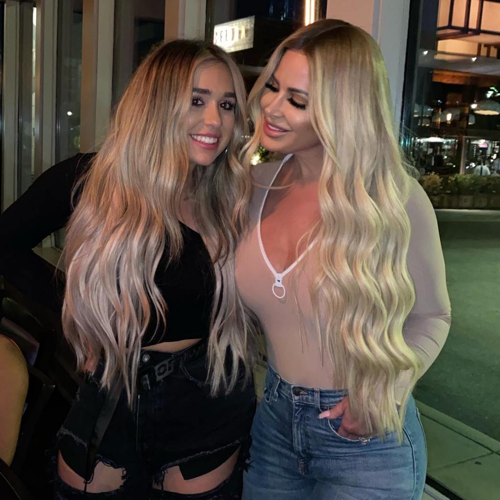 Kim Zolciak-Biermann and daughter Ariana Biermann.