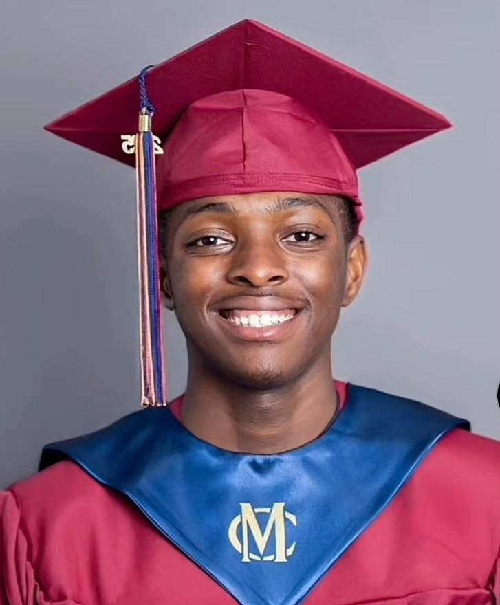 Mykale Baker graduation picture.