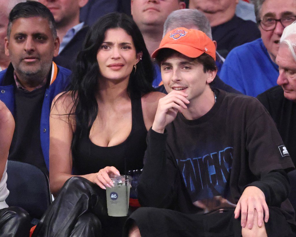 Kylie Jenner and Timothée Chalamet