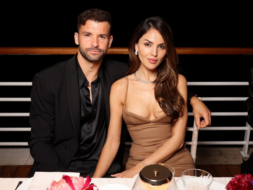 Grigor Dimitrov and Eiza González