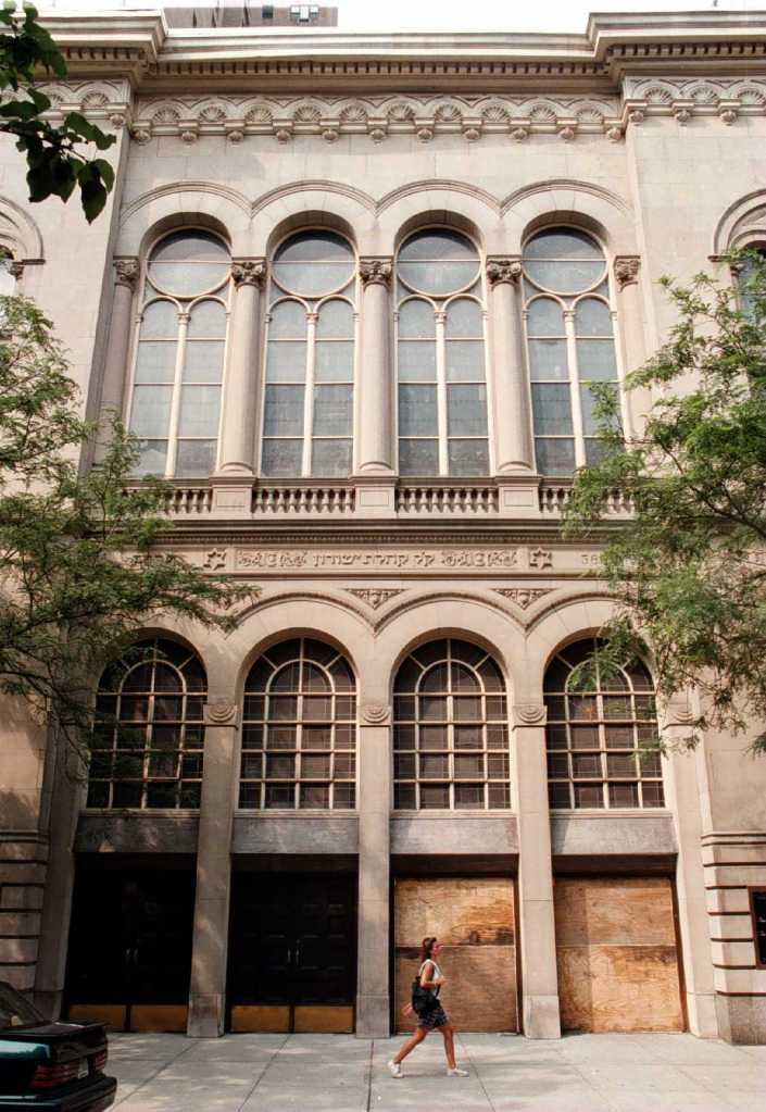 Congregation Kehilath Jeshurun synagogue on Manhattan's Upper East Side.  