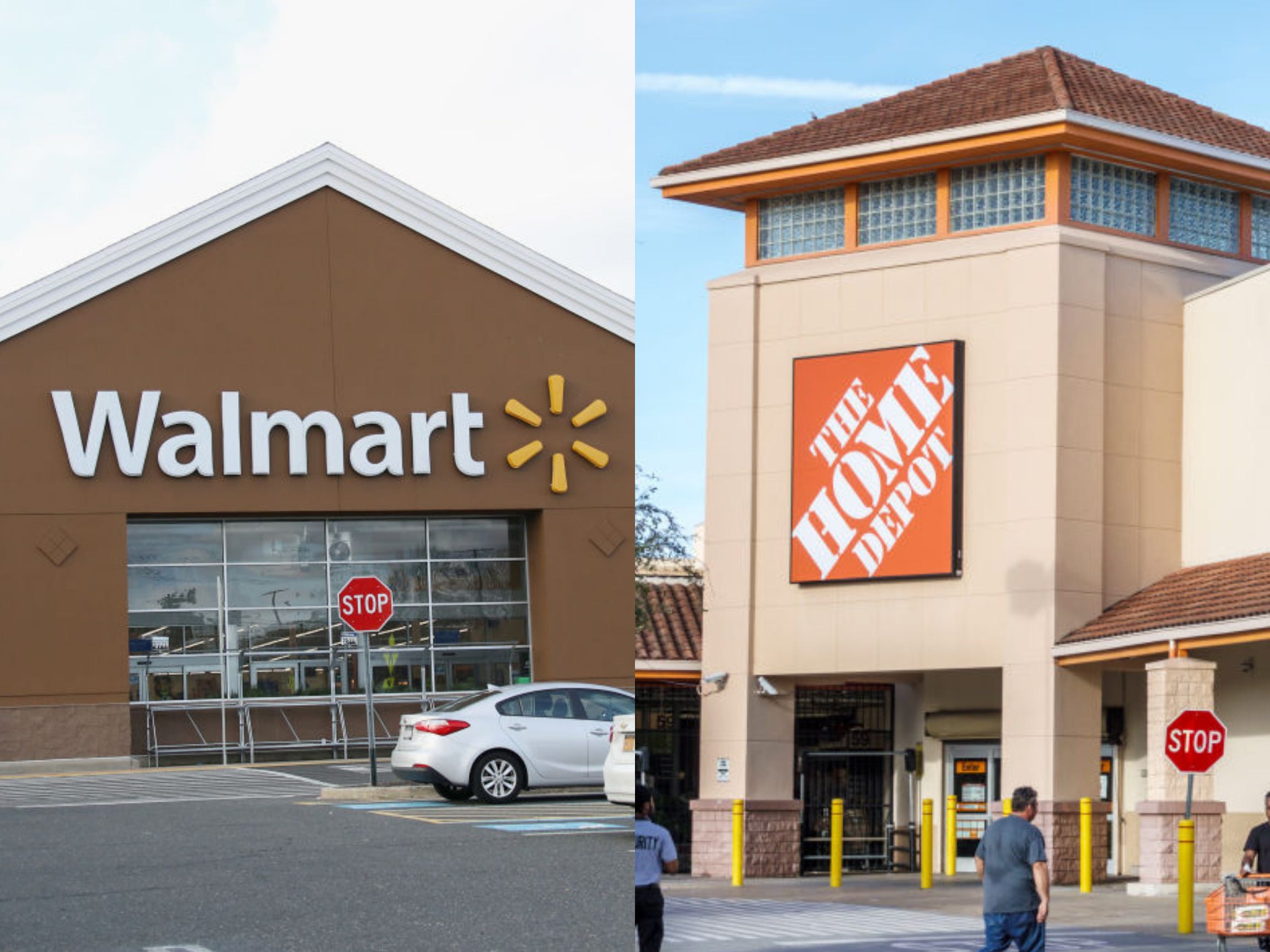 Walmart and Home Depot
