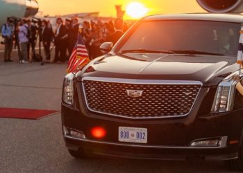 Take a look inside ‘The Beast,’ Trump’s $1.5 million bulletproof presidential limousine