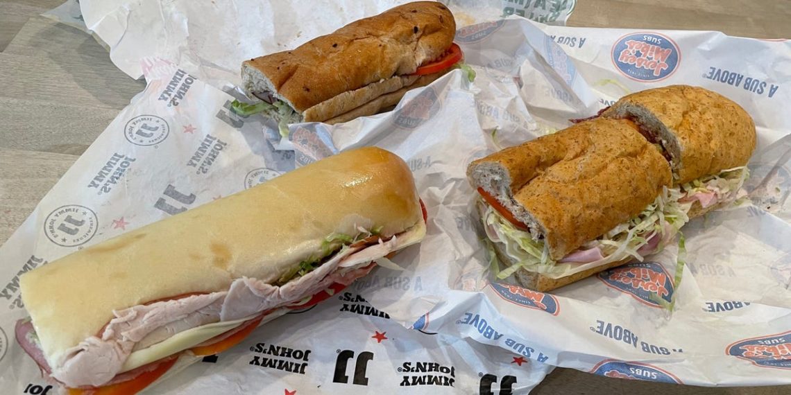 I tried club sandwiches from Subway, Jimmy John’s, and Jersey Mike’s, and there’s one I wouldn’t order again
