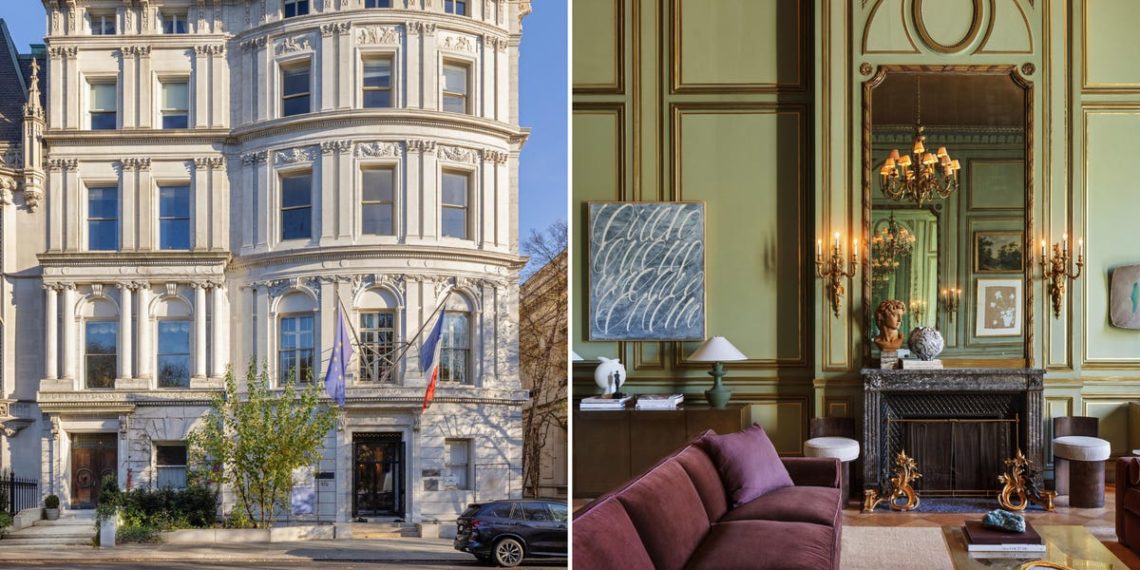 One of the last remaining Gilded Age mansions in New York City just sold for $46 million. Take a look inside.