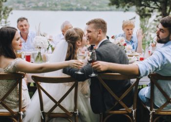 I don’t give money at weddings anymore. My gift is my presence.