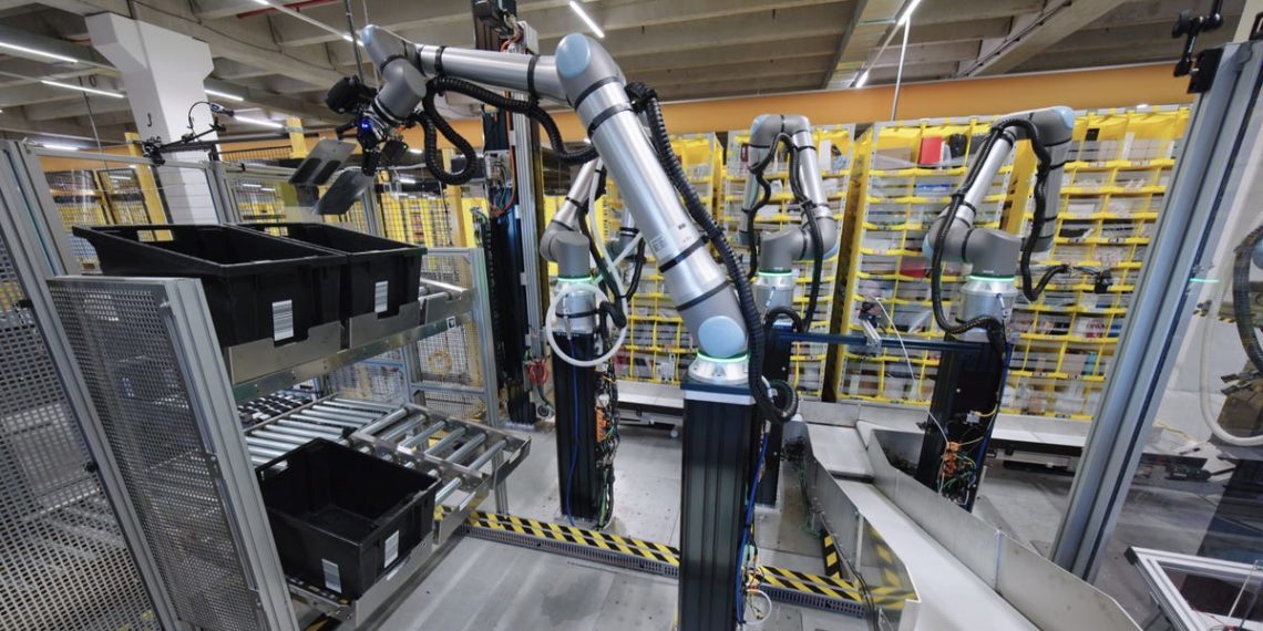 Amazon says its new warehouse robot can work 20-hour shifts and ‘feel’ items