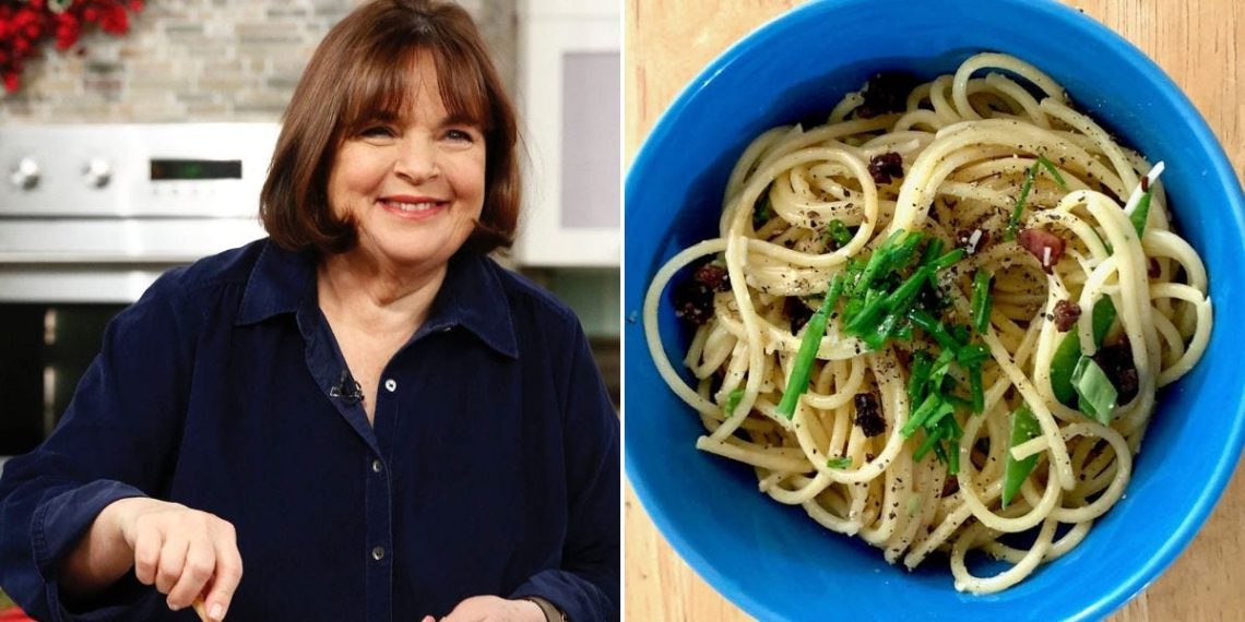 I made Ina Garten’s spring pasta and had a delicious dinner ready in 30 minutes