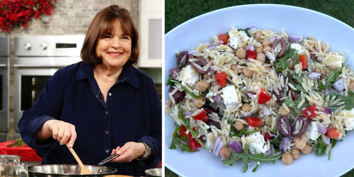 My Greek parents tried Ina Garten’s Greek orzo salad, and now they can’t stop making it