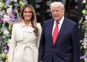 Photos show every time Melania Trump has appeared at a public White House event this year
