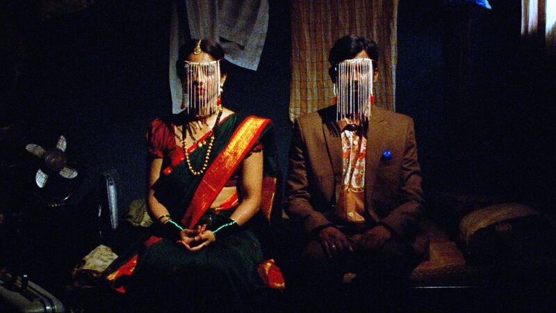 Radhika Apte and Ashok Pathak in Sister Midnight.