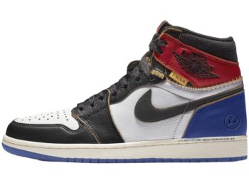 A fragment design x Union LA x Air Jordan 1 High OG “Varsity Red/Sport Royal” May Drop Next Year