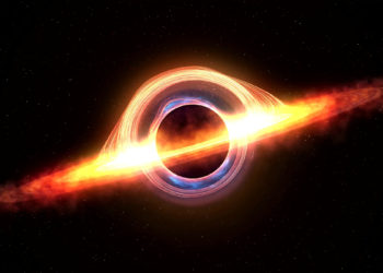 A roaming black hole just demolished a star and sucked it dry