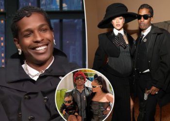 A$AP Rocky teases baby name for his and Rihanna’s third child