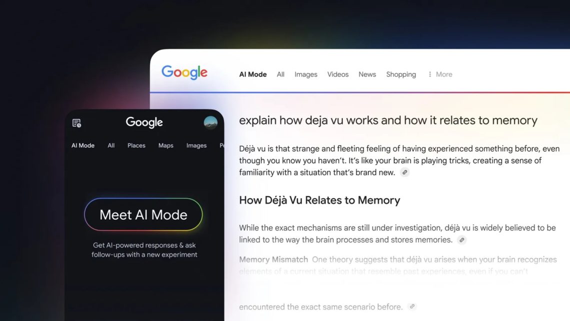 AI Mode is like ChatGPT in Google Search, and everyone in the US has it now