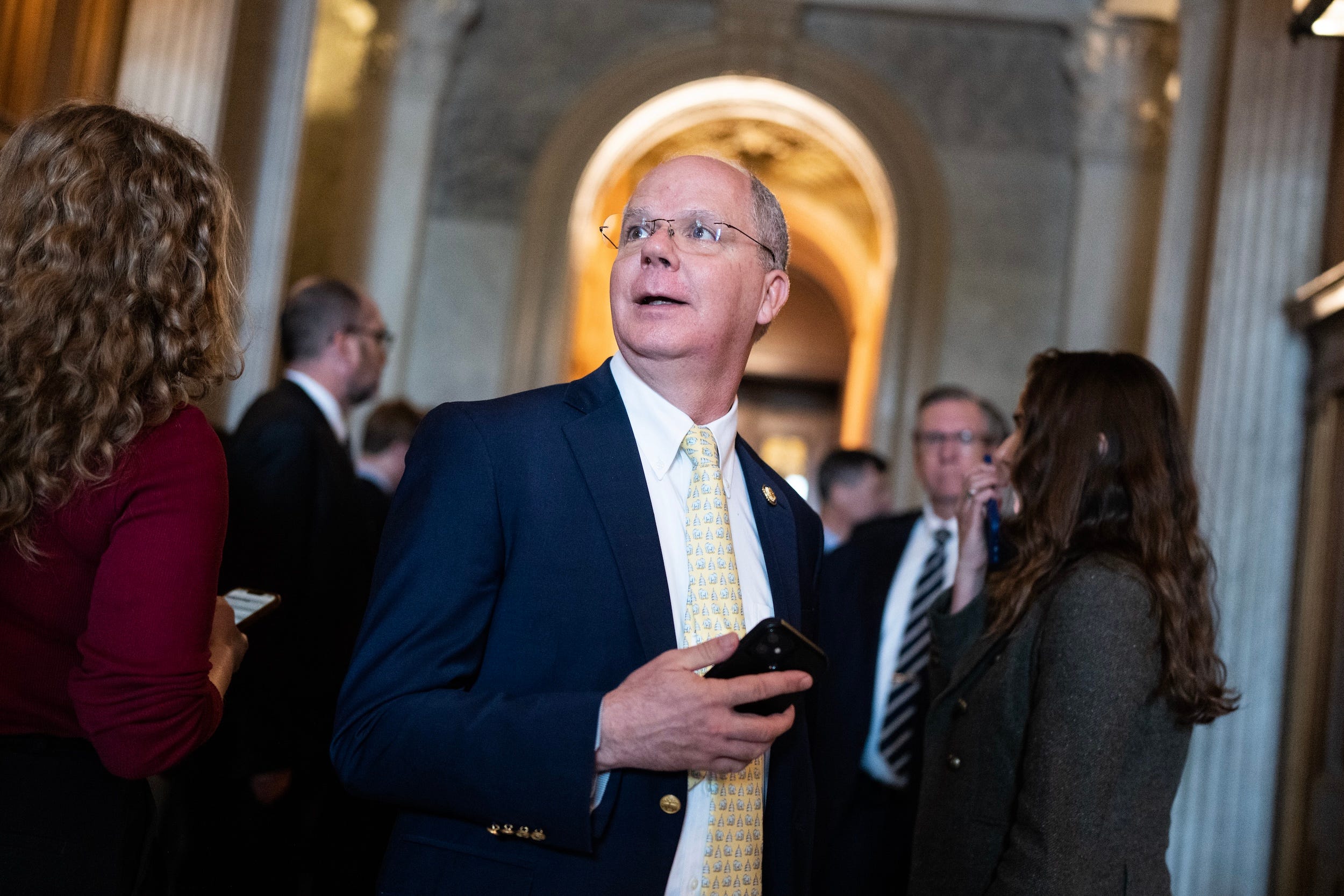 Rep. Brett Guthrie is seen in the US Capitol