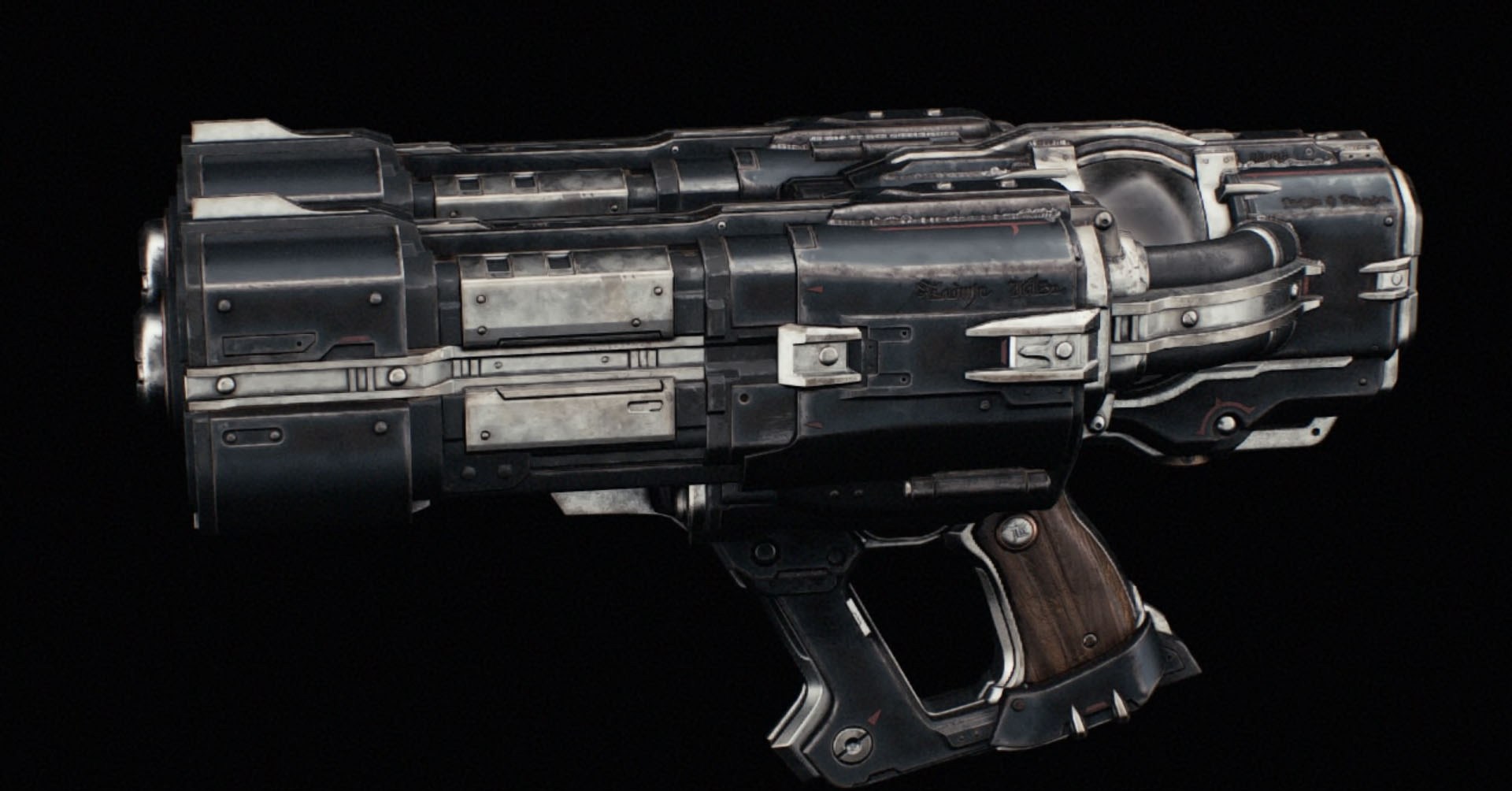 A more robust version of plasma pistol than the Accelerator, the Cycler has two barrels. When you’re using it, it opens, exposing the plasma core. A great gun to use in Doom: The Dark Ages.