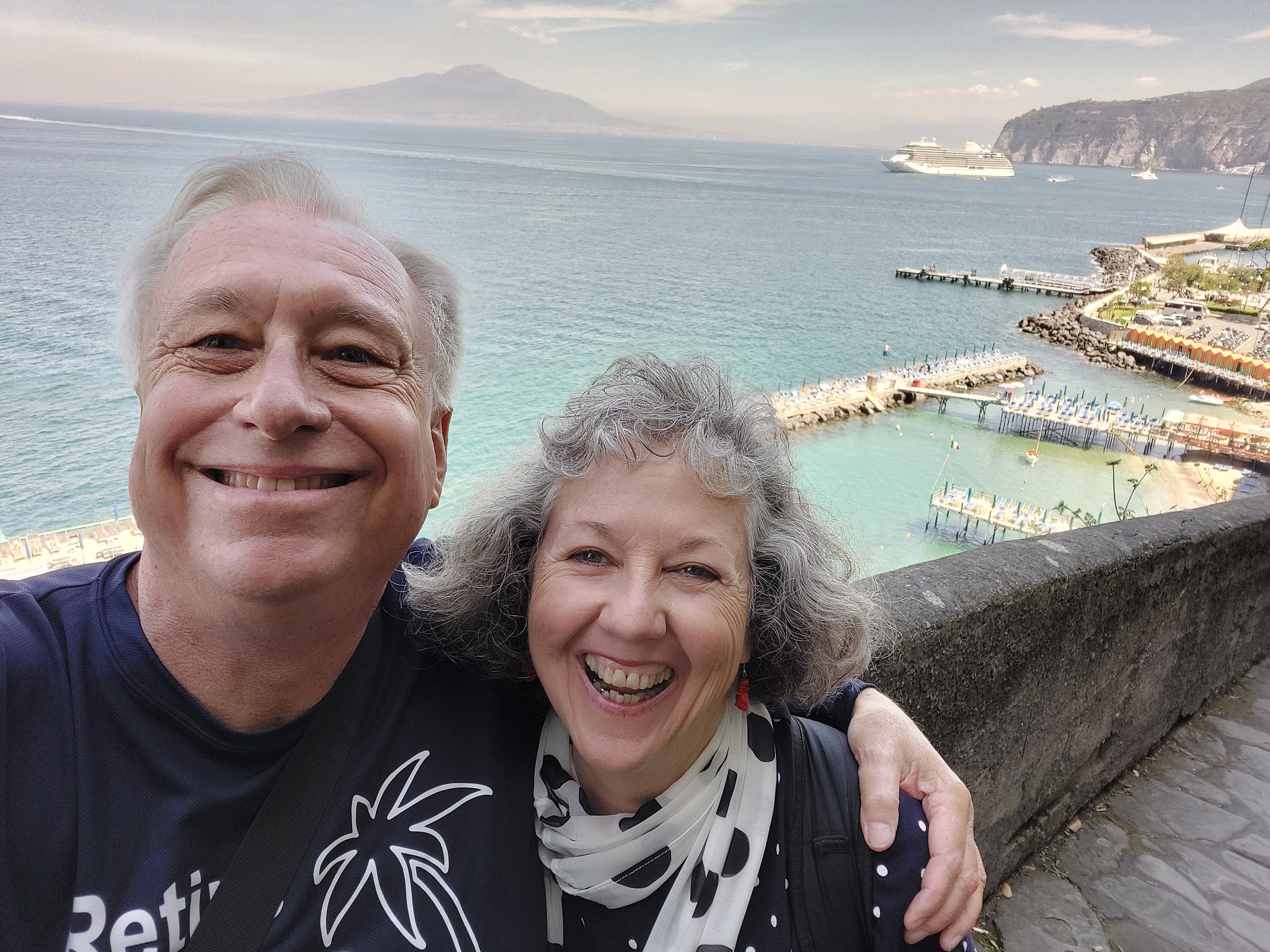 Billy and Akaisha Kaderli in Italy