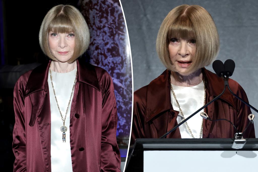 Anna Wintour scoffs at the one thing everyone agrees on: ‘No one is scared of me’