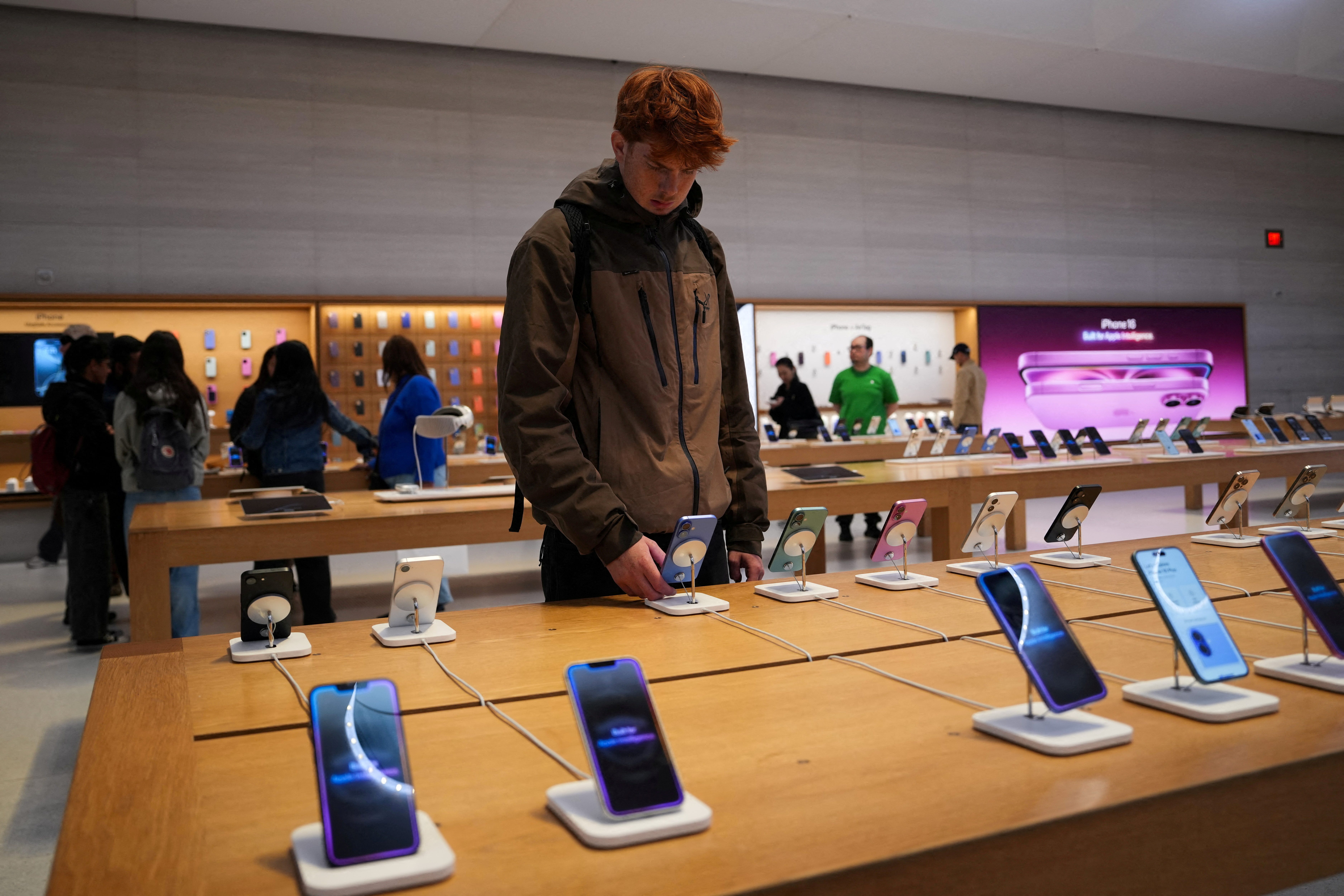 iPhone display