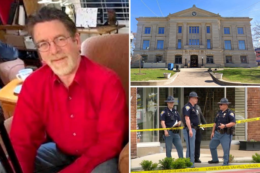 Armed vigilante gunned down by cops in failed revenge hit on suspect who killed his young great-grandkids