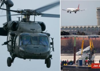 Army Black Hawk helicopter causes 2 terrifying near-misses with airliners at Reagan airport after taking the ‘scenic route’