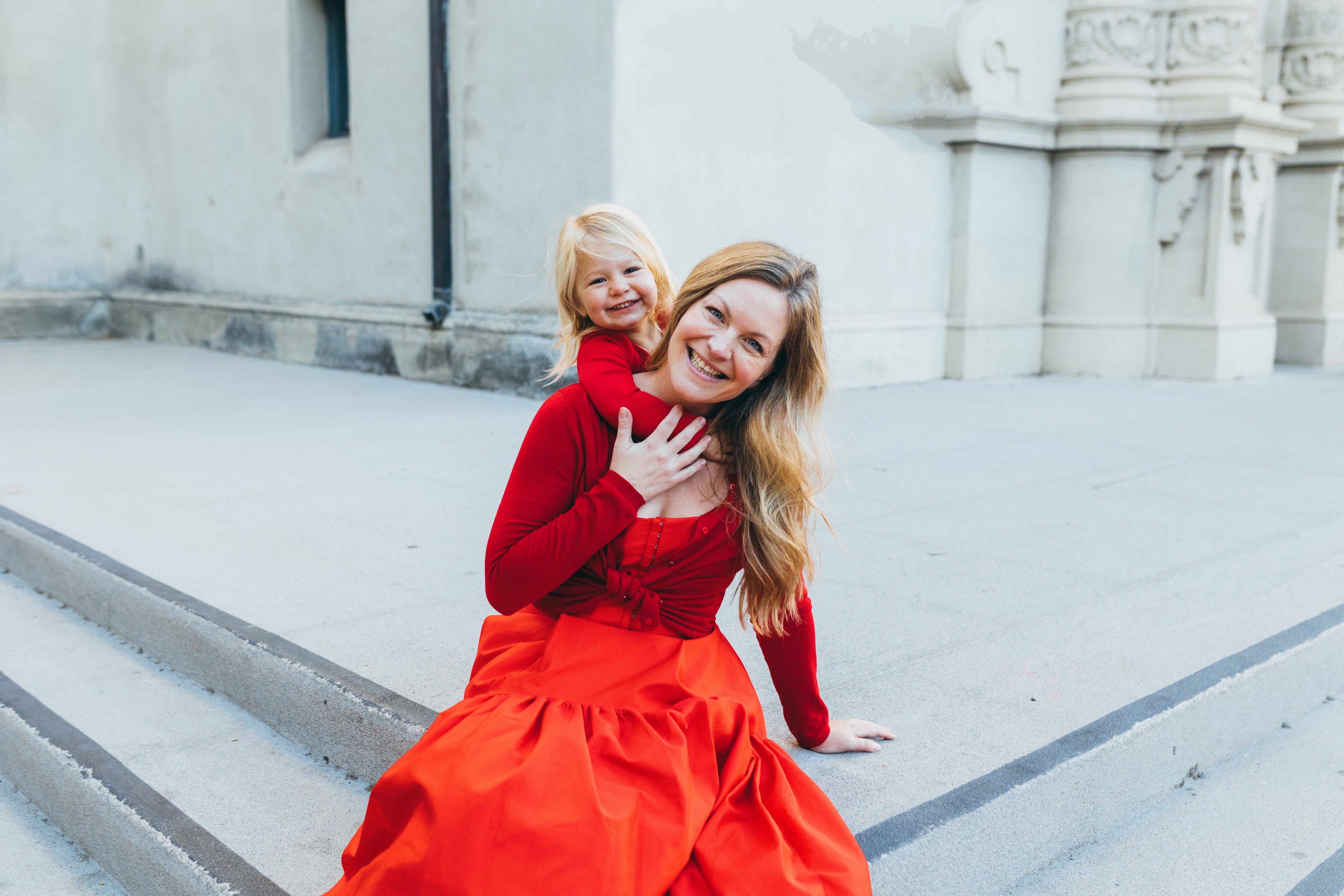 Mom and daughter