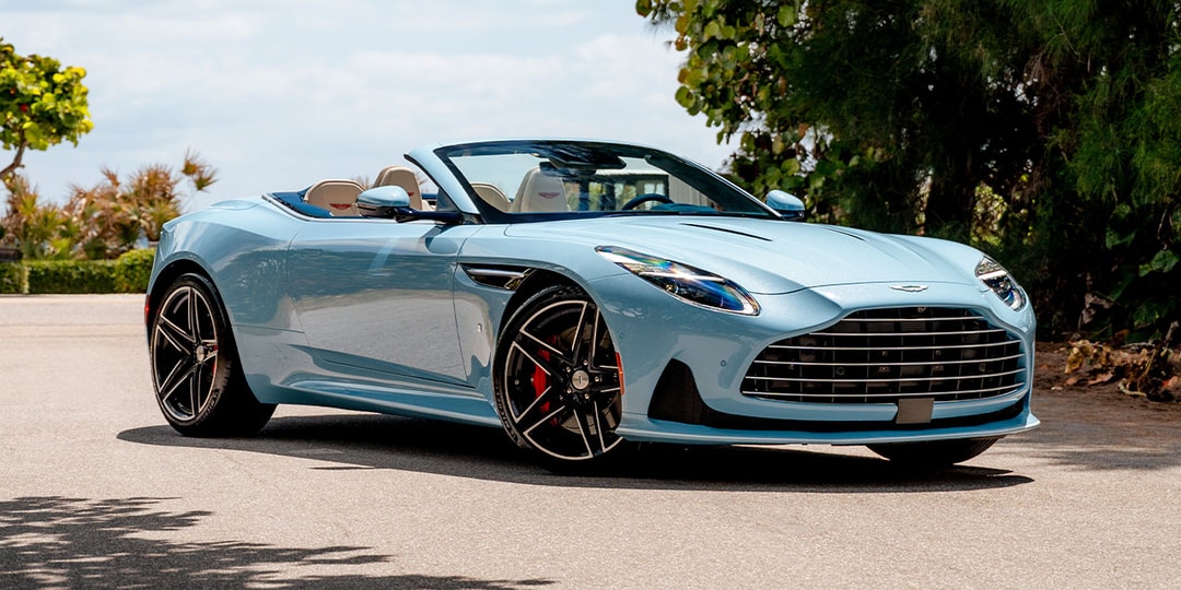 Aston Martin Unveils One-Off DB12 Volante “Palm Beach Edition”
