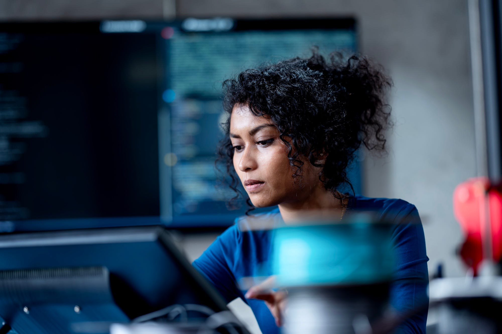 Tech worker, software developer, or worker