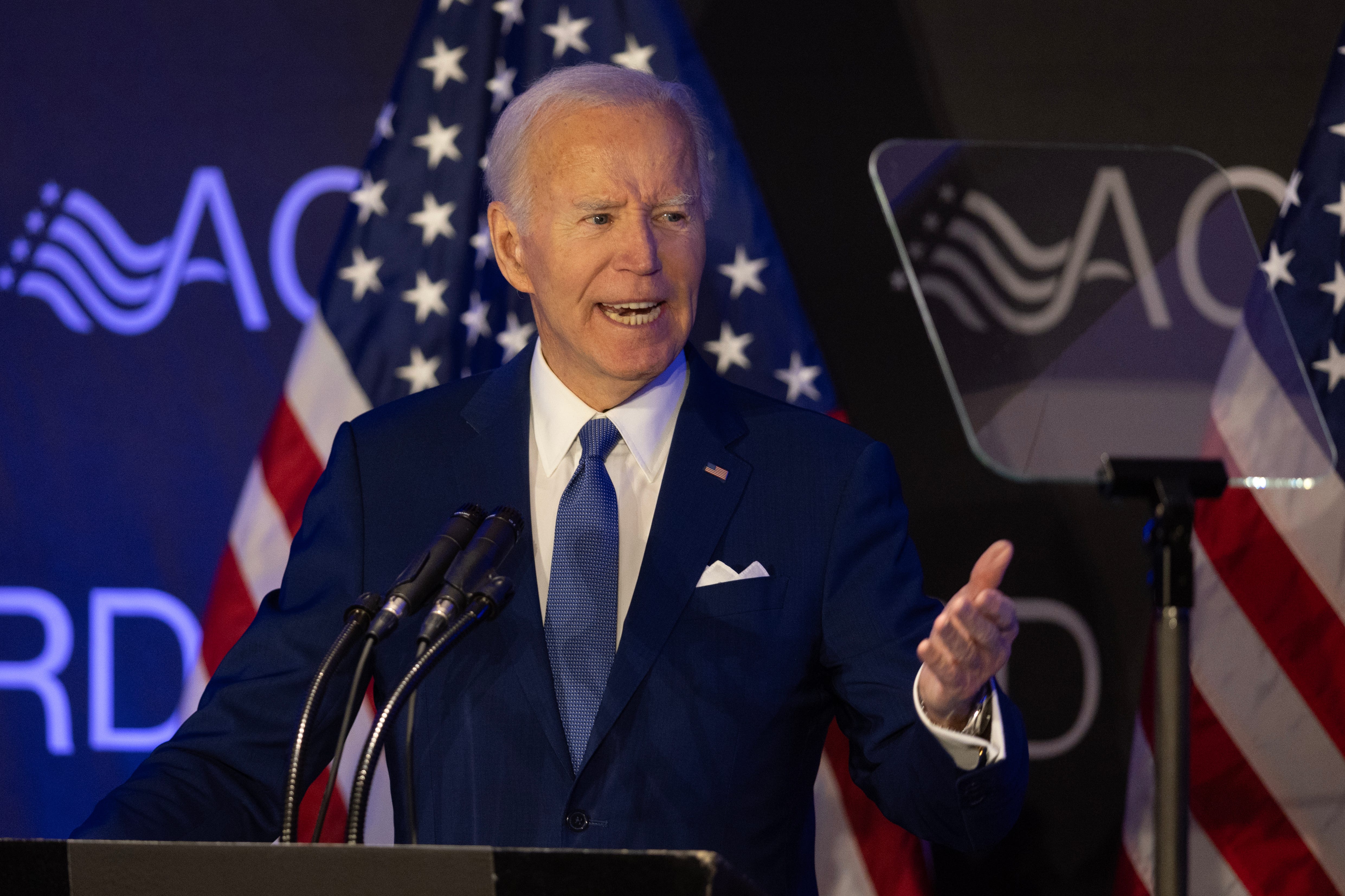 Joe Biden called Putin a 'thug' and accused the Trump administration of modern-day appeasement.