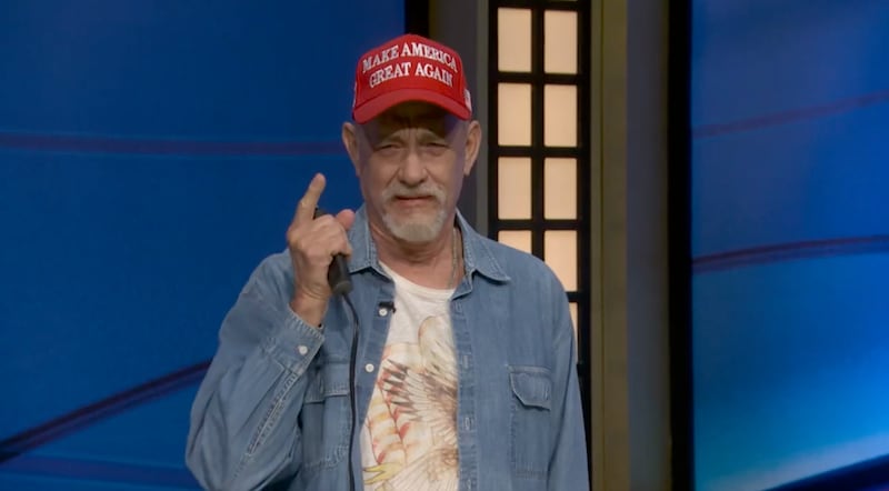 Tom Hanks on SNL50.