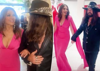 Billy Ray Cyrus gushes over Elizabeth Hurley after making red carpet debut: ‘My beautiful girlfriend’