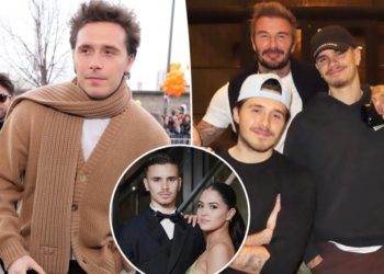 Brooklyn Beckham seemingly skips dad David’s star-studded 50th birthday party amid rumored feud with Romeo