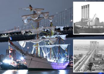 Brooklyn Bridge’s previous crashes include one involving Nazi ship