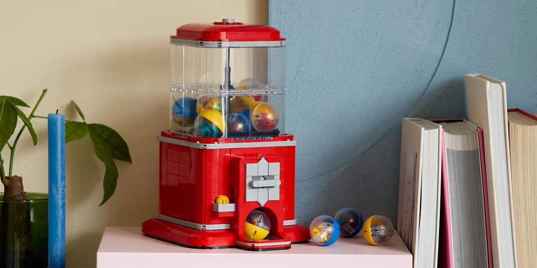 Build Your Own LEGO Minifigure Vending Machine With This New Set