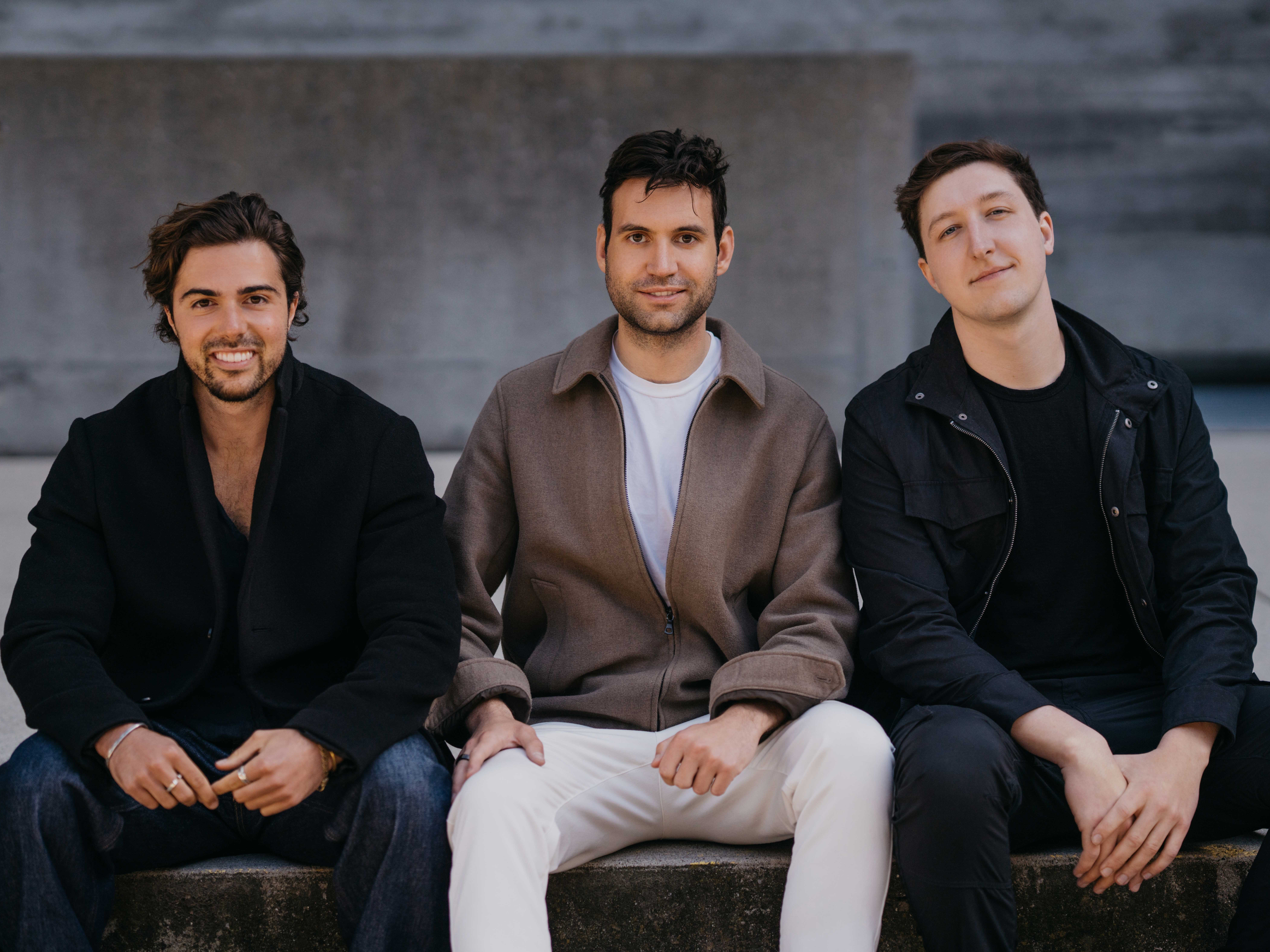 Max Marchione, Jacob Peters, and Kevin Unkrich, the Superpower founding team.