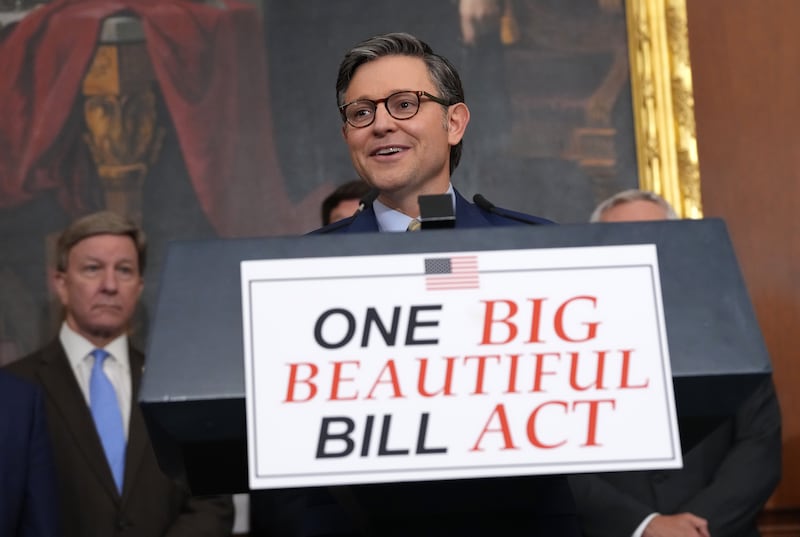 Speaker of the House Mike Johnson helped get the “One Big Beautiful Bill” through Congress.