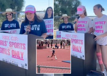 California track meet turns to political rally over trans athletes as schools speak out vs. state