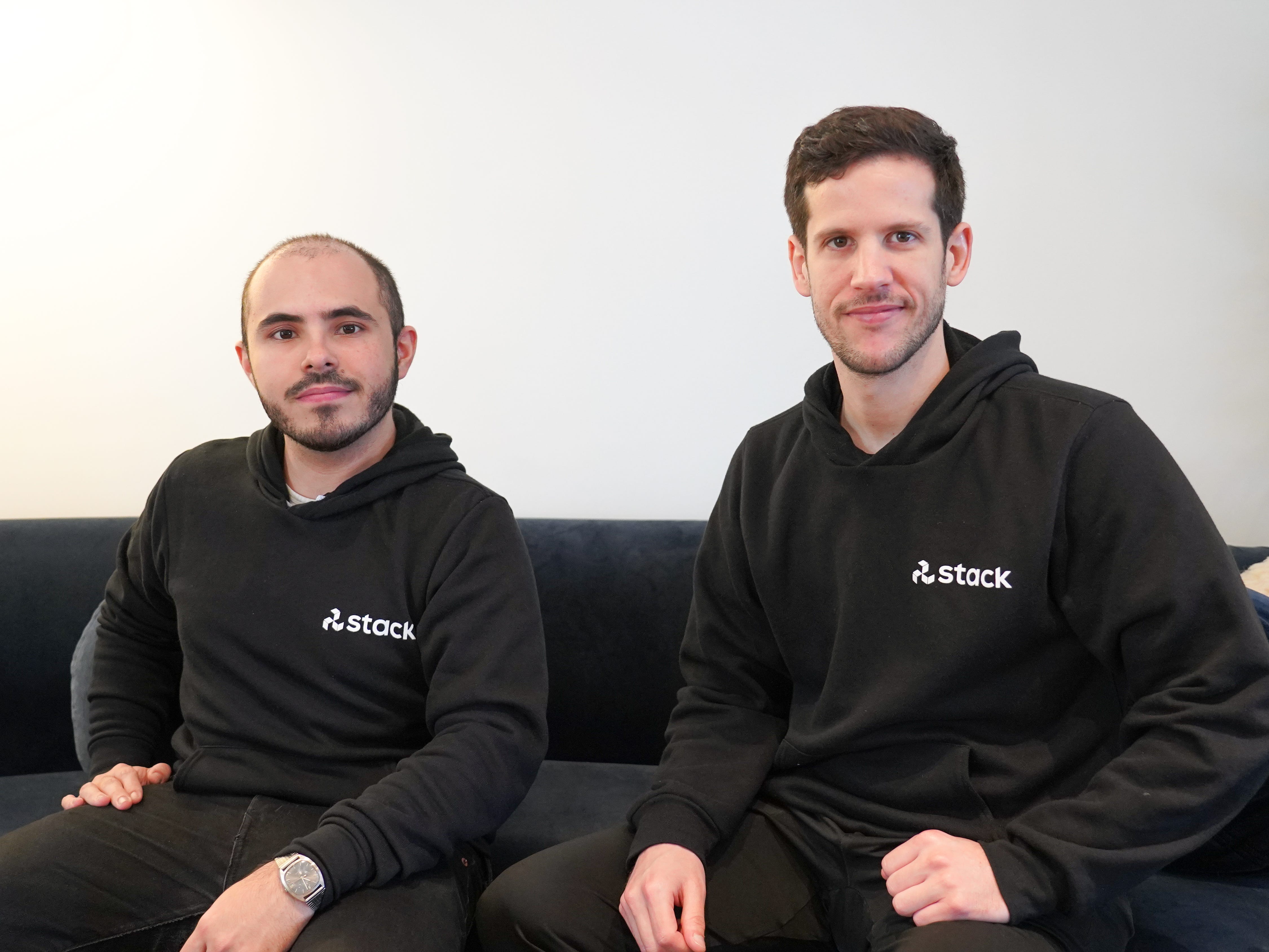 StackAI co-founders Bernard Aceituno and Antoni Rosino