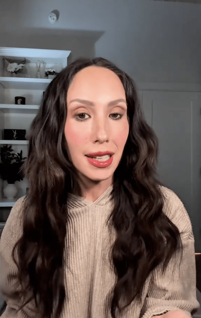 Cheryl Burke in a TikTok video.